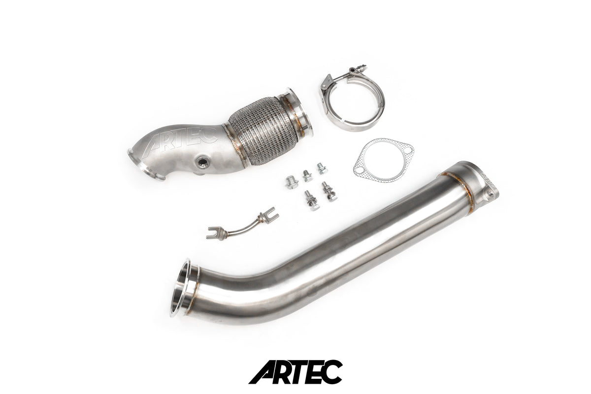 Nissan SR20 Low Mount V-Band 3.5" Downpipe