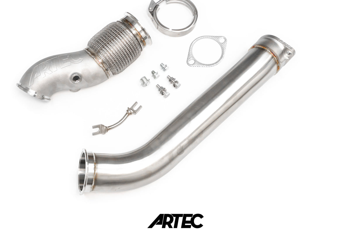 Nissan SR20 Low Mount V-Band 3.5" Downpipe