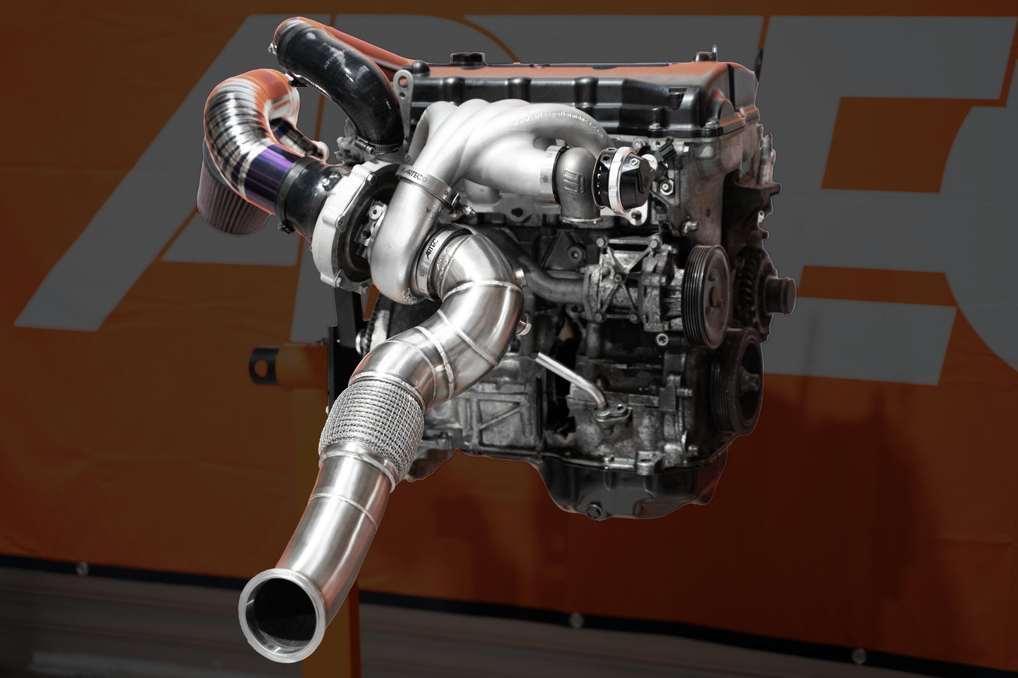 Mitsubishi Evo X 4B11T 3.5" V-Band Downpipe