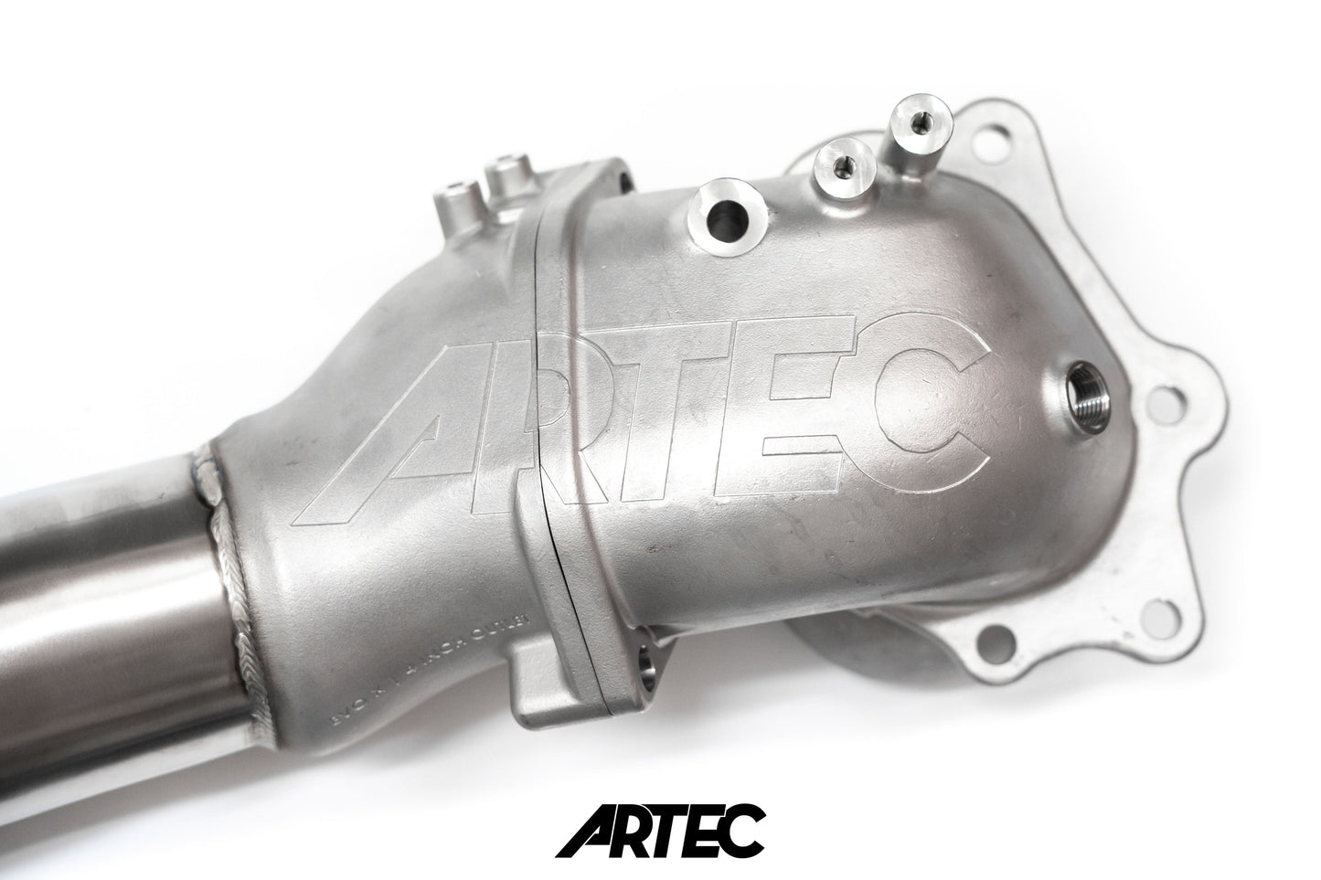 Mitsubishi Evo 10 4B11T 3.5" Cast Dump / Front Pipe - Version 2